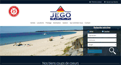 Desktop Screenshot of jego-immobilier.com